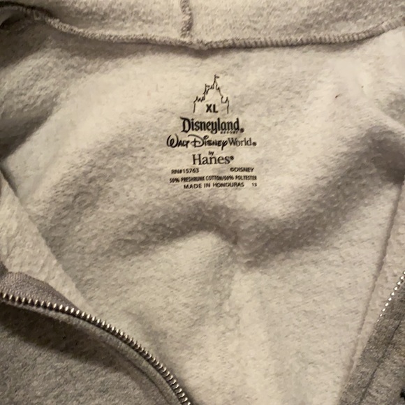 Boys Disneyland Edition Rust•eze Racing zip up hoodie sweater. - Picture 4 of 6